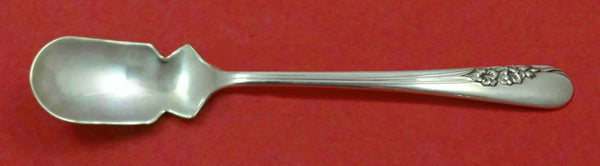 Blossom Time by International Sterling Silver Horseradish Scoop Custom 5 3/4"