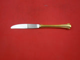 Adamas Vermeil Gold by Kirk Sterling Silver with Diamonds Dinner Knife 9 1/8"