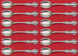Debussy by Towle Sterling Silver Ice Cream Dessert Fork Custom Set 12pcs 6"
