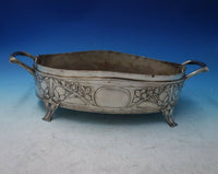 Seybold and Hirschauer German .800 Silver Jardiniere Roses Motif w/ Insert #5577