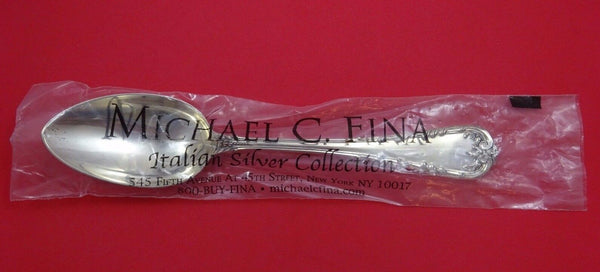 Fleuri by Cassetti Italian Sterling Silver Vegetable Serving Spoon 9 3/4" New