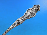 Irian by Wallace Sterling Silver Berry Spoon Figural 8 5/8" Serving Art Nouveau