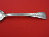 Lap Over Edge Acid Etched by Tiffany & Co Sterling Serving Spoon leaves 8 5/8"