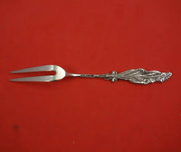 Harlequin by Reed and Barton Sterling Silver Lemon Fork with Snapdragon 5 1/2"