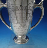 Lap Over Edge Acid Etched by Tiffany and Co Sterling Silver Trophy 24.6ozt #6087