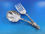 Lily by Whiting Sterling Silver Flatware Set 12 Service 228 pcs in Chest Dinner