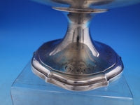 Dominick and Haff Sterling Silver Compote Engraved Flowers 1910 #2896 (#6932)