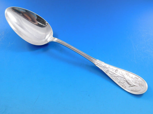 Japanese by Tiffany and Co Sterling Silver Serving Spoon / Dinner Spoon 8 3/4"