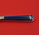 Talisman Blue by Christofle Silverplate Butter Spreader Hollow Handle 6 5/8"