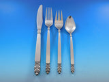 Norse by International Stainless Steel Flatware Set for 12 Service 66 pieces