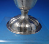 Battuto A. Mano Italian .800 Silver Vase Handwrought 7 3/4" x 4 1/4" (#5878)