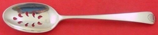 Colonial Shell by International Sterling Silver Serving Spoon Pcd 9-Hole Orig