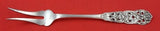 Valdres by Th. Marthinsen Norwegian Sterling Silver Cold Meat Fork 2-tine 8 1/2"