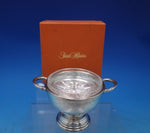 Saint Hilaire Silverplate Salt Dip Master w/ Crystal Liner in Original Box #6868