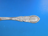 Dew Drop by Shiebler Sterling Silver Master Salt Spoon Shell Bowl GW 4" Antique