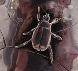 Shiebler Sterling Silver Tea Set Cabbage Mixed Metals Aesthetic 3pc #452 (#5673)