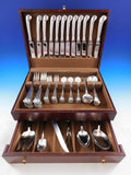 Onslow by Tuttle Sterling Silver Flatware Service for 12 Set 66 Pcs Dinner Size