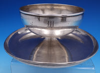 Kalo Sterling Silver Dip Dish with attached Underplate Arts & Crafts K1 (#7875)