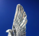Eagle by Allan Adler Sterling Silver Paperweight 3 1/4" x 1 1/2" 5.8ozt. (#6040)