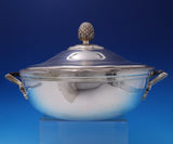 Rubans by Christofle Silverplate Vegetable Dish Covered 6" x 10 1/2" (#7571)