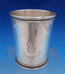 Mark J Scearce Sterling Silver Mint Julep Cup Kentucky "G" Mono RWR II (#8349)