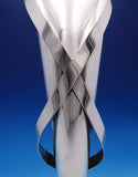 Carrington and Co English Estate Sterling Silver Trumpet Vase Modernism (#9051)