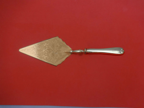 Flemish by Tiffany & Co. Sterling Silver Pastry Server Fancy Vermeil Custom