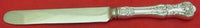 King George by Gorham Sterling Silver Regular Knife blunt 8 1/2"