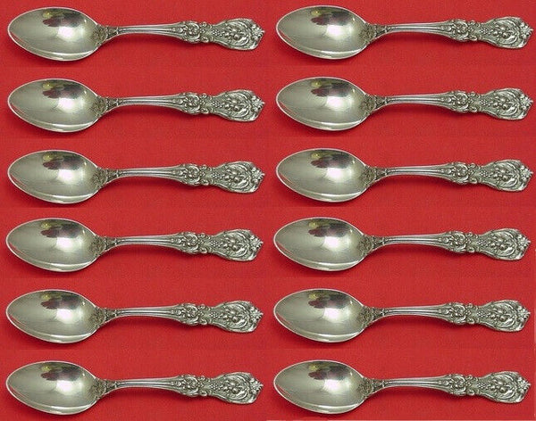 Francis I by Reed & Barton New Script Sterling Silver Demitasse Spoon Set of 12
