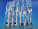 Lotus by Watson-Wallace Sterling Silver Flatware Service 8 Set 55 pcs New Unused