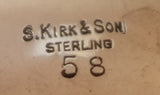 Repousse by Kirk Sterling Silver Salt Dip #58 (#1990)