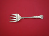 English Estate Sterling Silver Fish Serving Fork Sheffield 2006 8 3/4"