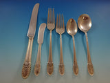 Riviera by International Sterling Silver Flatware Set For 8 Service 49 Pieces