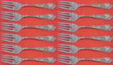 Richelieu by International Sterling Silver Salad Fork Set 12 pcs 6 1/2"