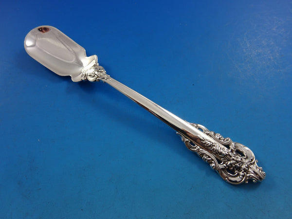Grande Baroque by Wallace Sterling Silver Horseradish Scoop Custom Made 6"