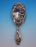Art Nouveau Sterling Silver Vanity Set with Lilies Motif 8pc w/Monogram (#9115)