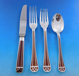 Talisman Sienna Brown Christofle Silverplate Flatware Service Set 135 pcs Unused