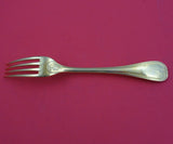 Malmaison Vermeil by Christofle Silverplate Dinner Fork 8" Flatware Heirloom