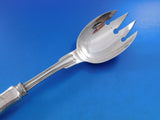 Lap Over Edge Acid Etched by Tiffany Sterling Silver Buffet Spoon HHWS Mushrooms