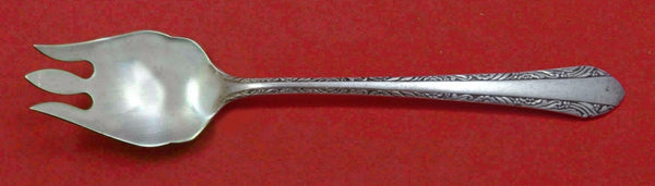 Chased Romantique by Alvin Sterling Silver Cake Ice Cream Spork Custom 5 3/4"