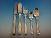 Old Danish by Georg Jensen Sterling Silver Flatware Set For 12 Service 66 Pieces