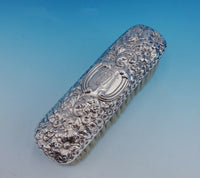 Cluny by Gorham Sterling Silver Clothes Brush w/ Repoussed Flowers #607 (#3397)
