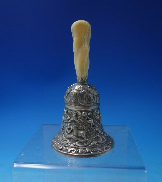 Florentine Gorham Silverplate Dinner Bell #042 5 1/4" x 2 3/4" (#5615)