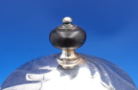 Albi by Christofle French Silverplate with Ebony Tea Pot Never Used (#8257)