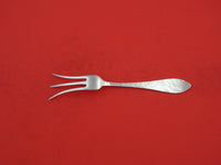 Jefferson Hand Hammered by Lunt Sterling Silver Lemon Fork 5 1/8"