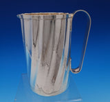 Fluted Modern by Calegaro Italy .800 Silver Milk Pitcher 6 1/8" Tall (#7520)