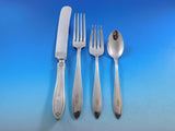 Fiesta by Hallmark Sterling Silver Flatware Set Service 73 pieces G Monogram