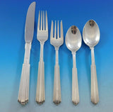 Paramount by Kirk Sterling Silver Flatware Set for 12 Service 69 pieces Modern