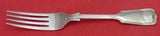 Fiddle Thread and Shell by Georgian House Sterling Silver Dinner Fork 8 1/2"