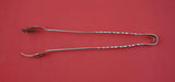 Rococo by Shiebler Sterling Silver Pickle / Caster Tong rare & long 9 1/2"